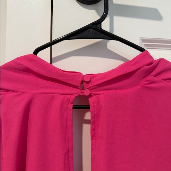 superdown kaycie drape neck romper - Picture 3 of 5